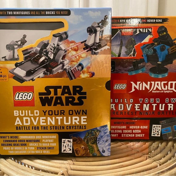 Lego adventure sets (Star Wars and Ninjago themed). Plus a large Lego Ideas Book - Picture 11 of 11